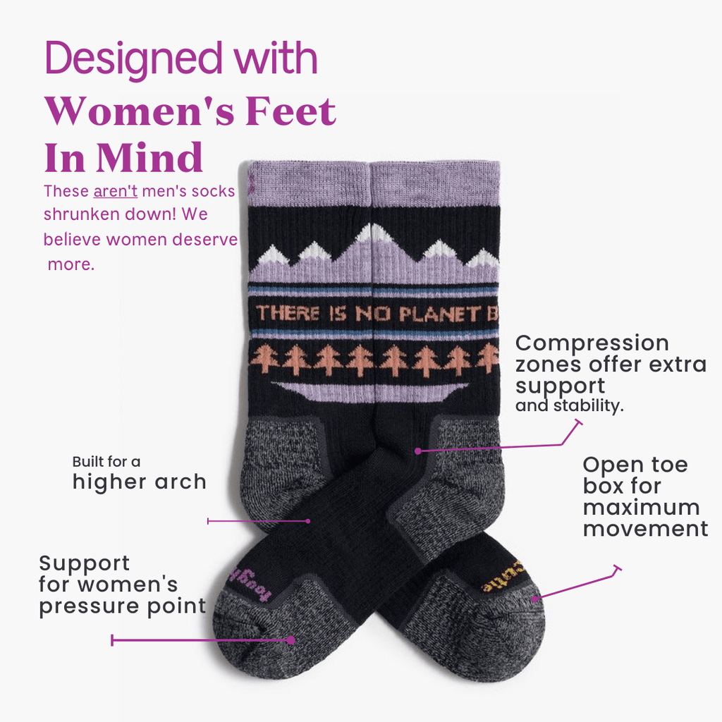 No Planet B Merino Wool Hiker Crew