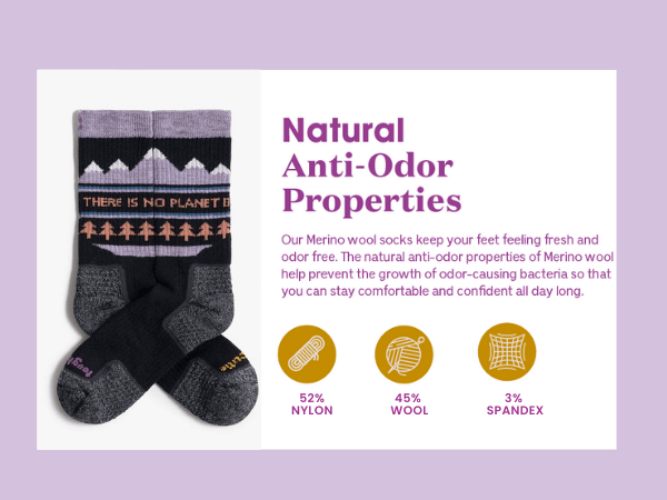 No Planet B Merino Wool Hiker Crew