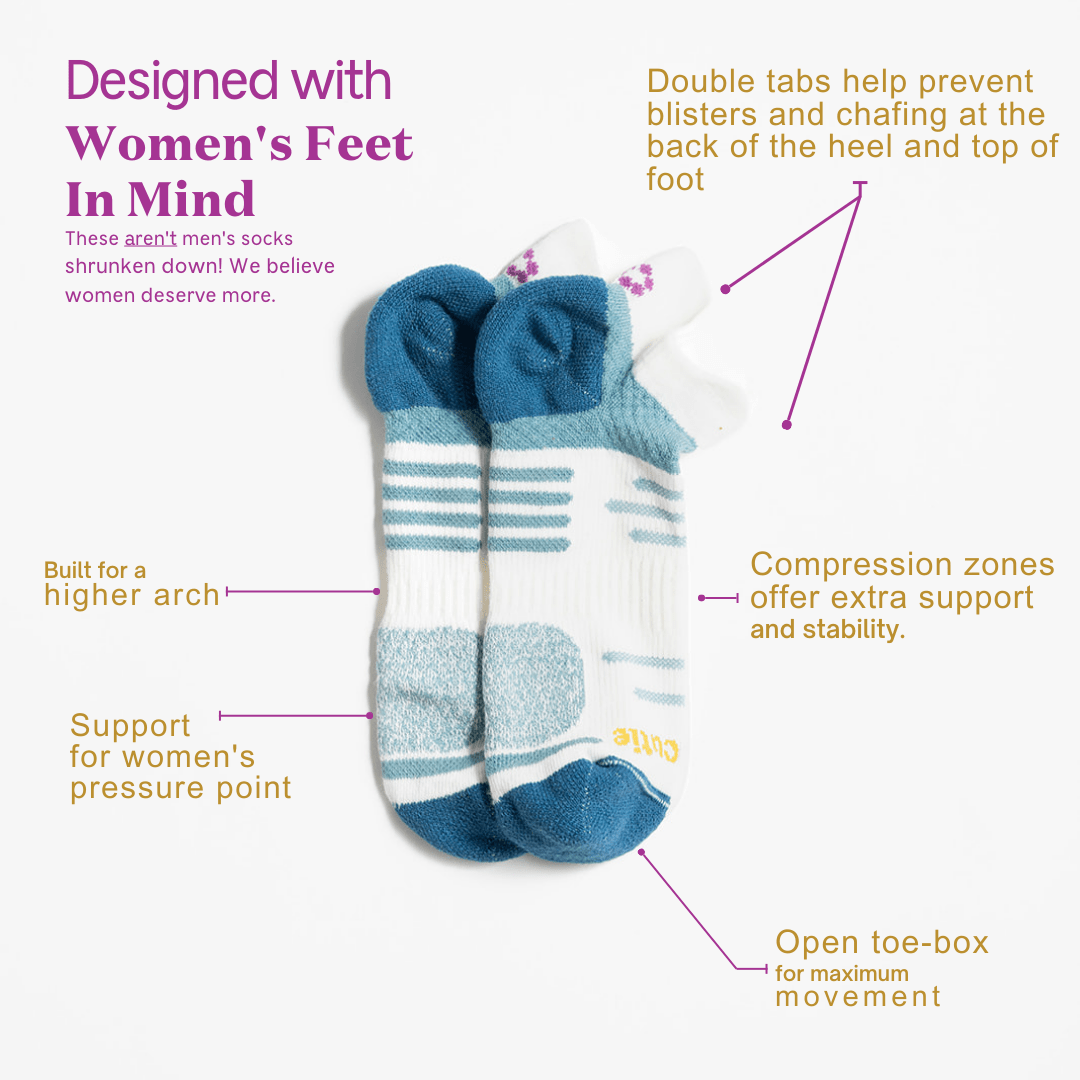 Tia Ladies All Terrain Performance No Show Tab