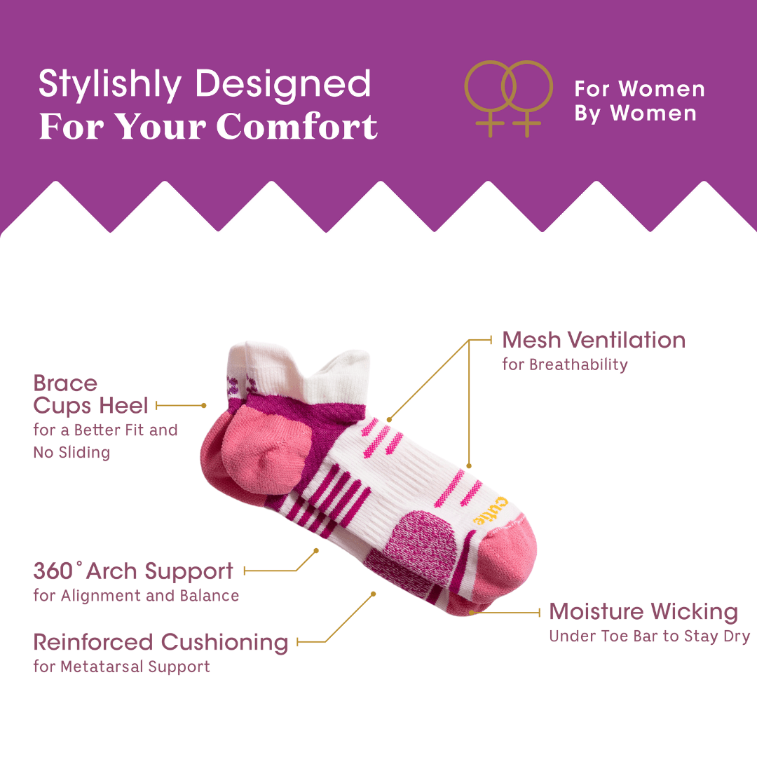 Tia Ladies All Terrain Performance No Show Tab